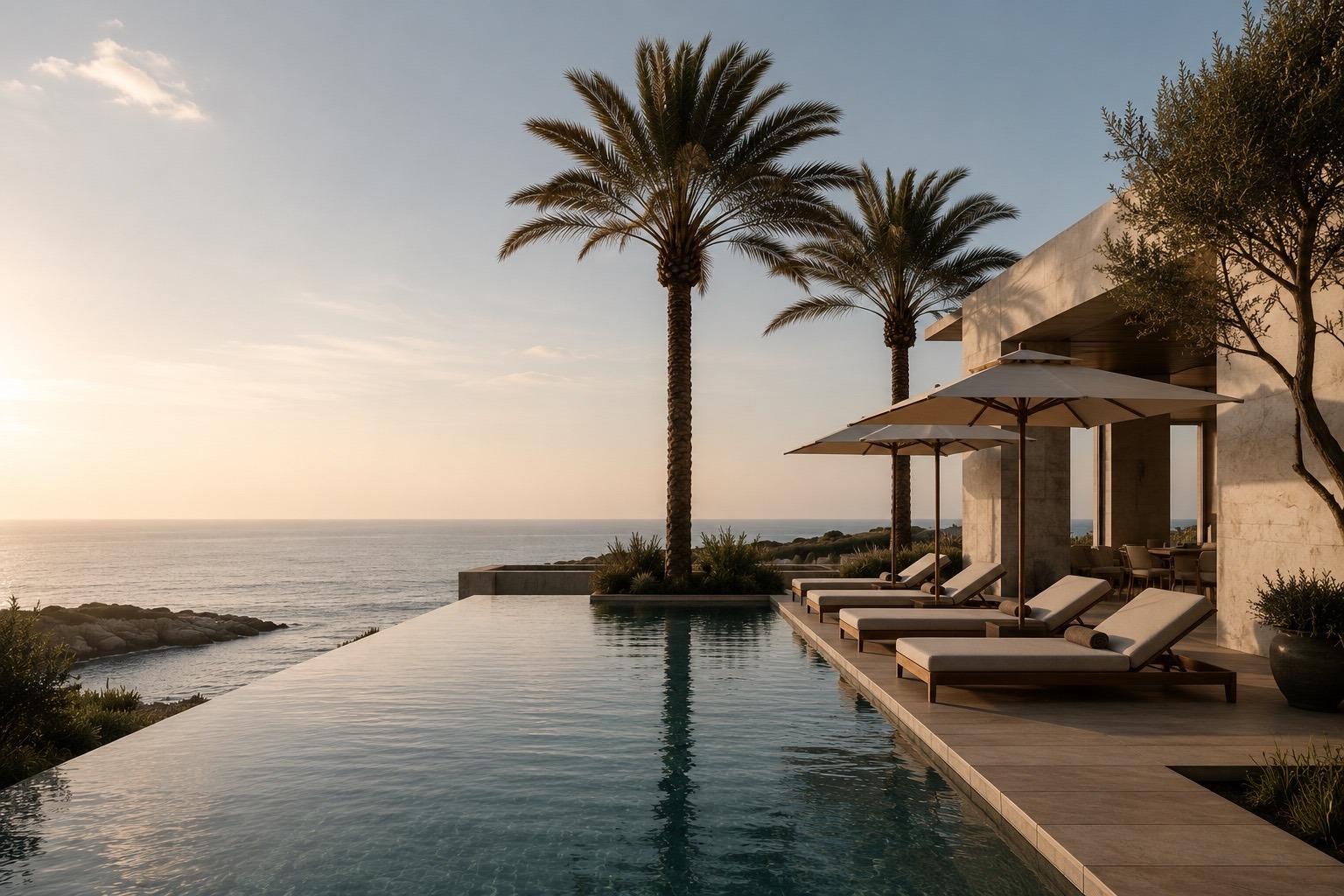 Luxury hospitality view